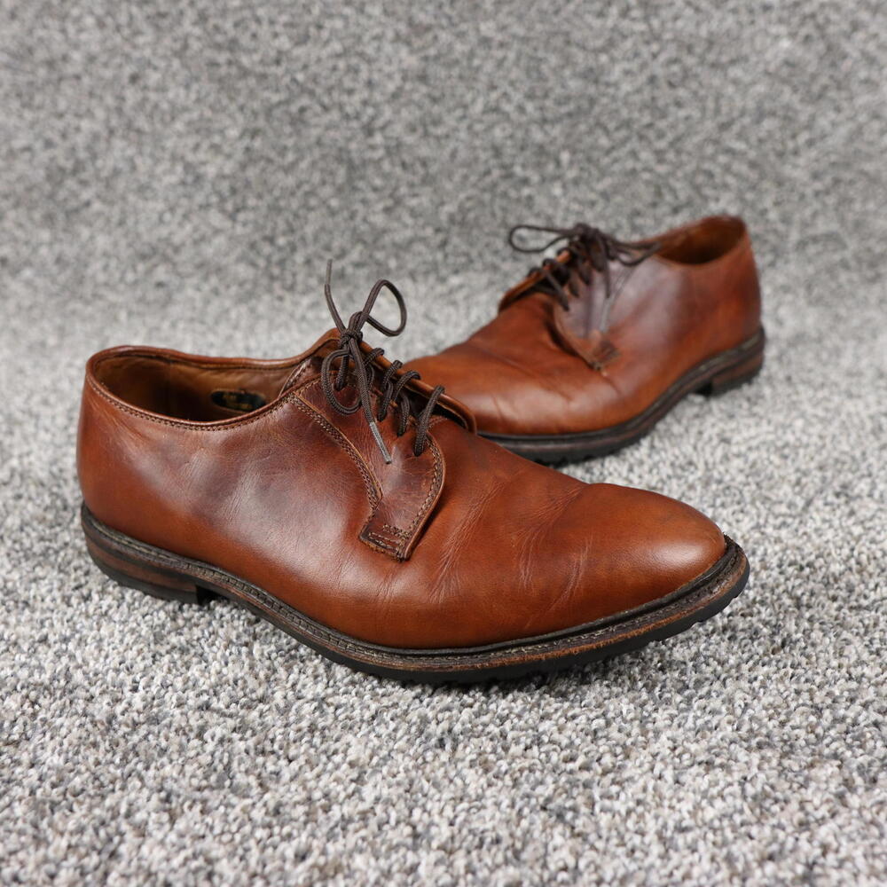 Allen Edmonds Men's Size 9 Vintage Derby Leather Loafers‎ Tan